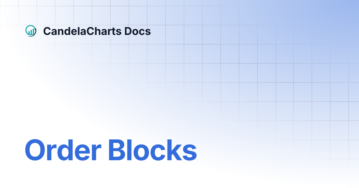 Order Blocks | CandelaCharts
